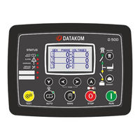Datakom D-500 MK3 User Manual