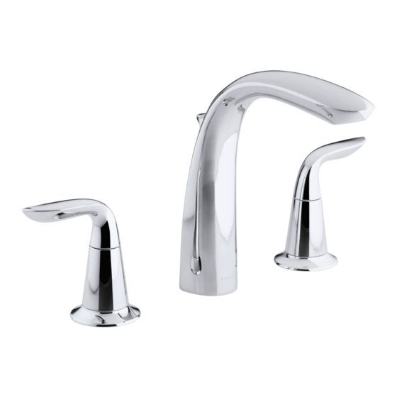 Kohler K-T5324 Installation And Care Manual
