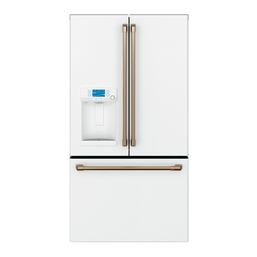CAFE ENERGY STAR CFE28TP4MW2 - Smart Refrigerator Manual