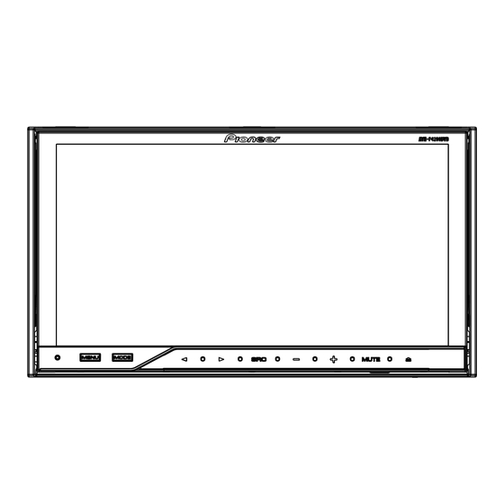 Pioneer AVH-P4200DVD/XNUC Service Manual