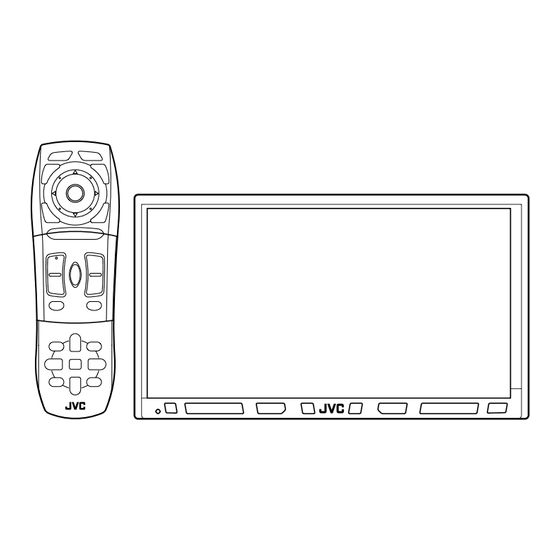 JVC KW-NX7000BT - Navigation System With DVD player Instructions Manual