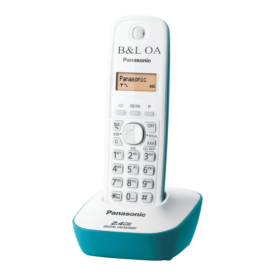 Panasonic KX-TG3411BXP Service Manual