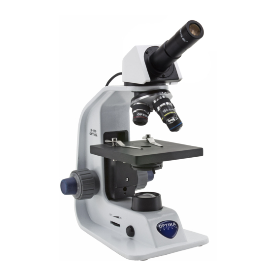 Optika B-150 ALC Series Instruction Manual