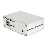 Barix M400 Quick Install Manual