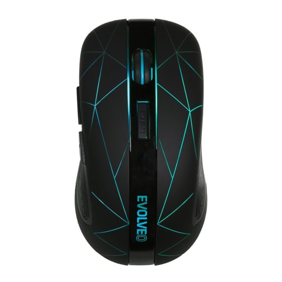 User Manuals: Evolveo WM430 Wireless Gaming Mouse