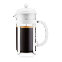 Bodum Java 1903-01B Instructions For Use Manual