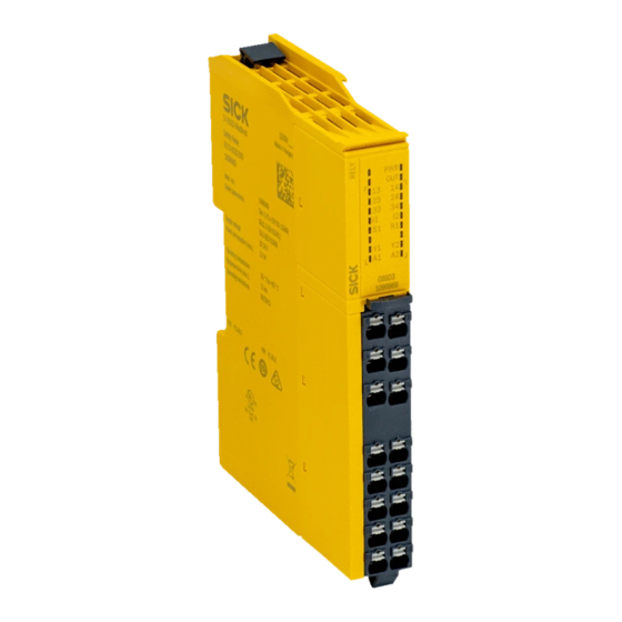 SICK ReLy OSSD3 Operating Instructions Manual