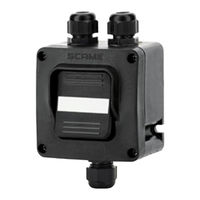 Scame electrical solutions ROCKER-EXGD Instructions For Installation, Use And Maintenance Manual