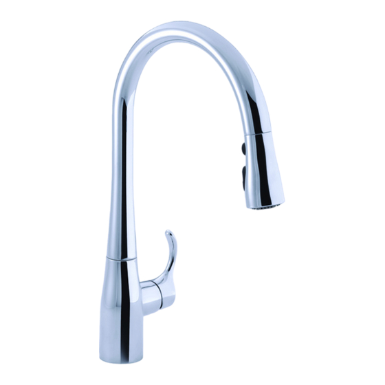 Kohler SIMPLICE 596T-4E Installation Instructions