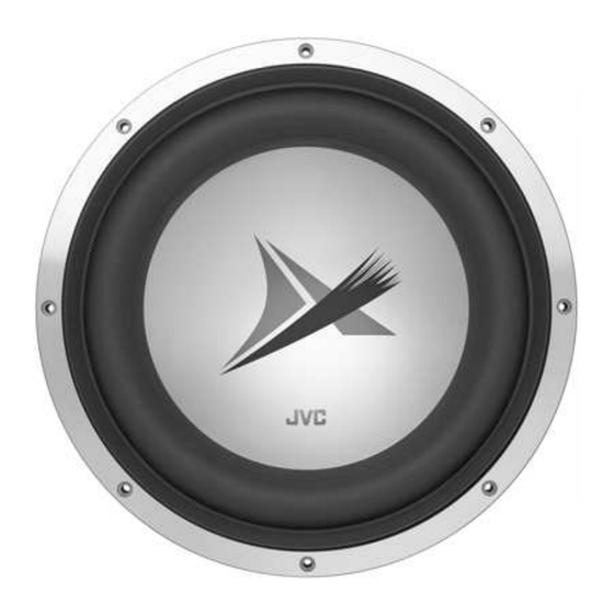 JVC CS-DX30U Instructions