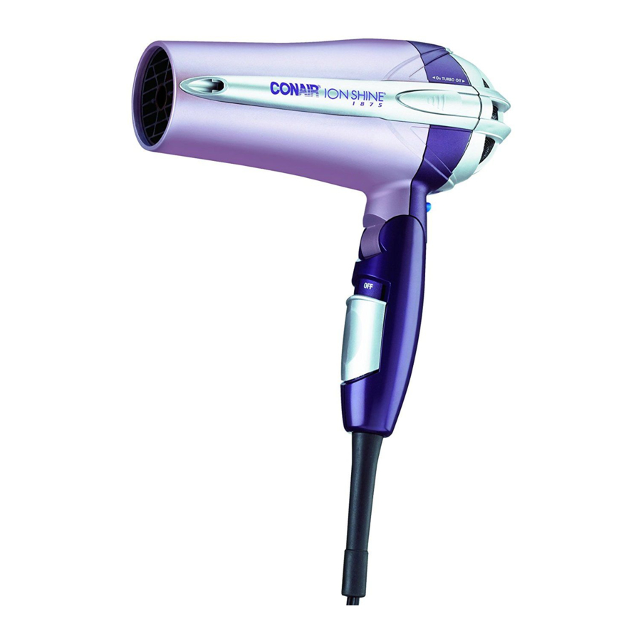 Conair 173R - Multi-Setting Styler Instruction & Styling Guide