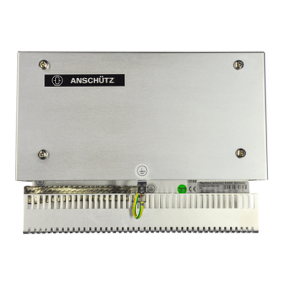 Anschutz 138-128.NG001 Operator's And Service Manual