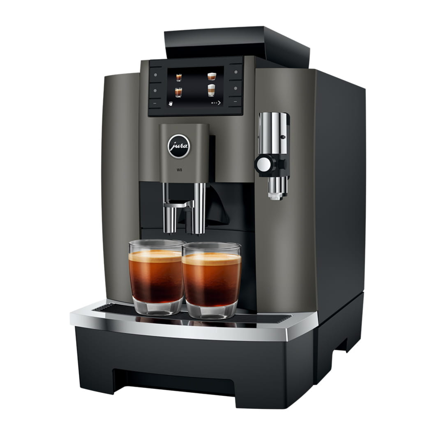Jura W8 Manual