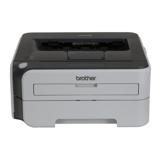 Brother 2170W - HL B/W Laser Printer Manuals