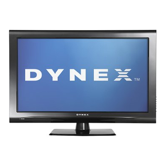 Dynex DX-32L152A11 Important Information Manual