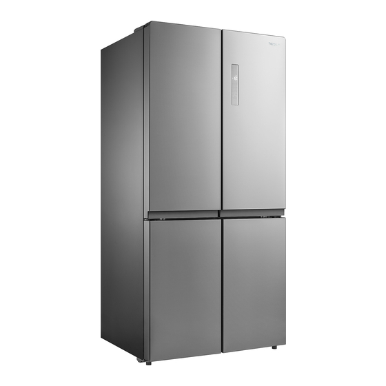 Tesla RM6400FMX Side-By-Side Refrigerator Manuals