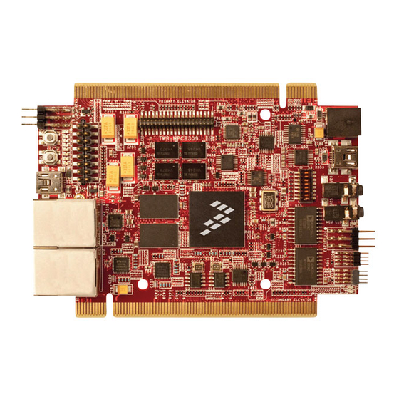Freescale Semiconductor TWR-MPC8309 Quick Start Manual