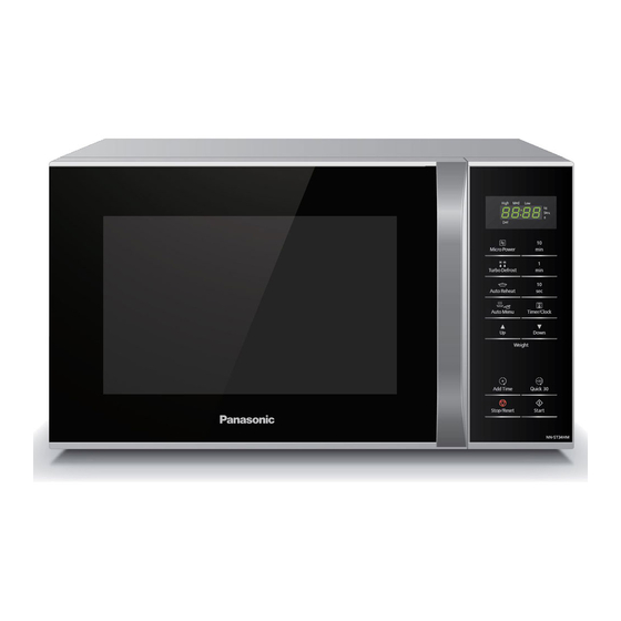 Panasonic NN-ST34HM Operating Instructions Manual