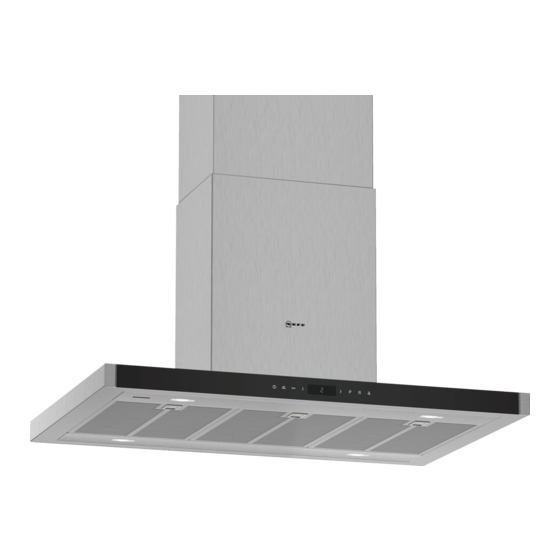 NEFF I96BMV5N5 Instructions For Installation And Use Manual
