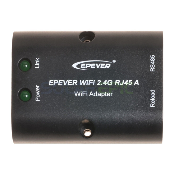 Epever WiFi 2.4G Quick Start Manual