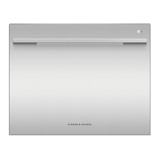 Fisher & Paykel DISHDRAWER DD24SDFTX9 Preference Options
