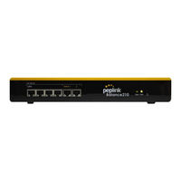 Peplink Balance 210 Quick Start Manual