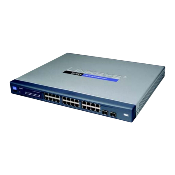 Linksys SR2024 Product Data