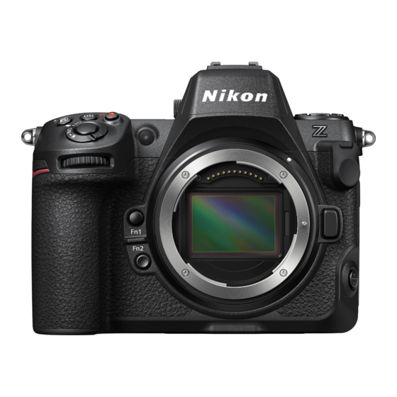 Nikon Z 8 Mirrorless Camera Manuals