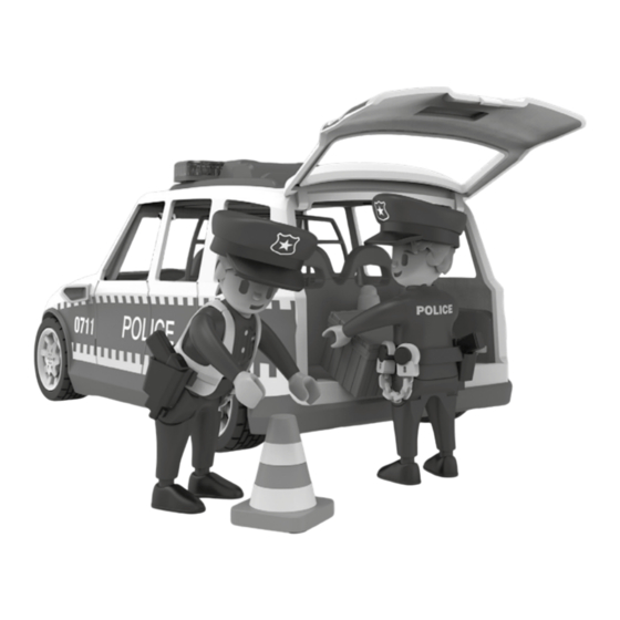 PLAYTIVE POLICE CAR Instructions For Use Manual