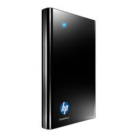 Western Digital HPBAAC5000ABK-NHSN - HP SimpleSave Portable Hard Drive 500 GB External Installation Manual