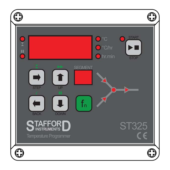 User Manuals: Stafford Instruments ST325 Controller