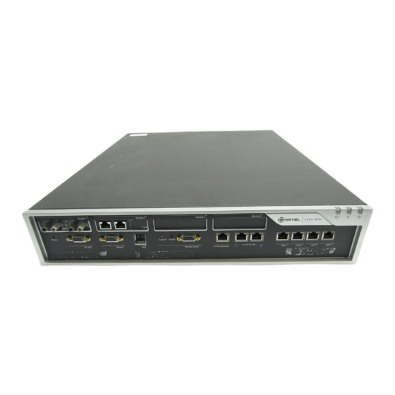 Mitel ICP 3300 Configuration Notes