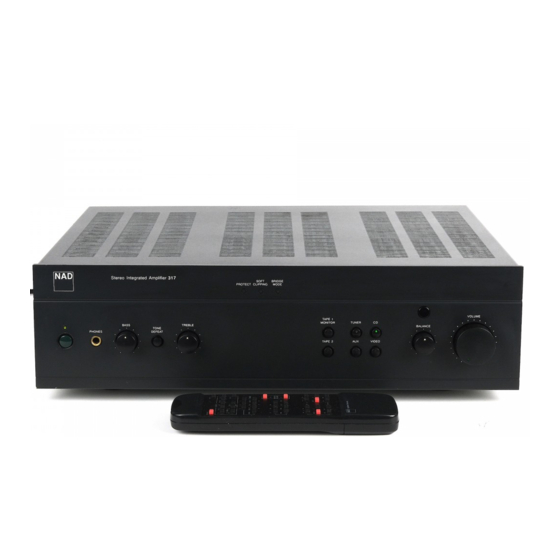 NAD 317 Specifications