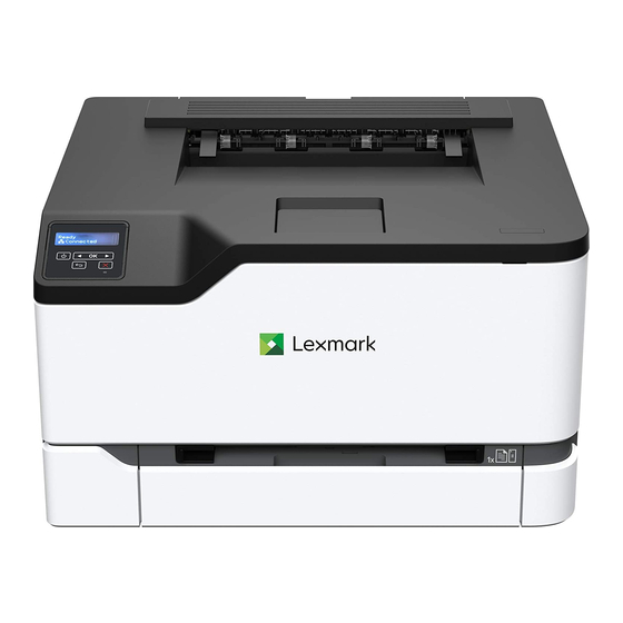 Lexmark C3224 Quick Reference