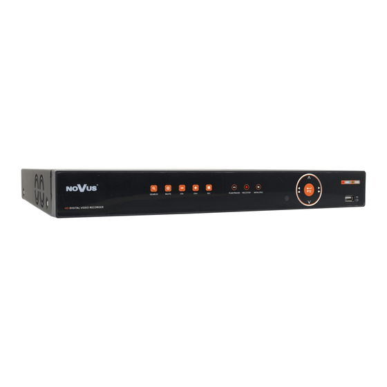 Novus NHDR-4M5316AHD User Manual