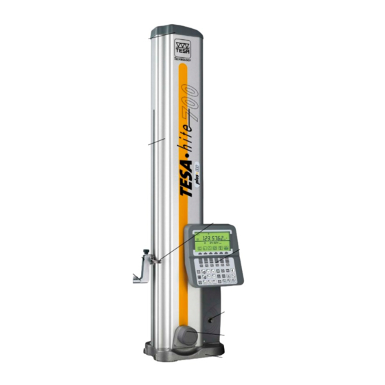 TESA -hite plus M 400 Instruction Manual