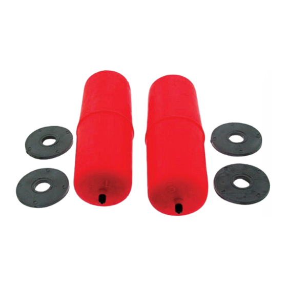 Air Lift 60823 Installation Manual