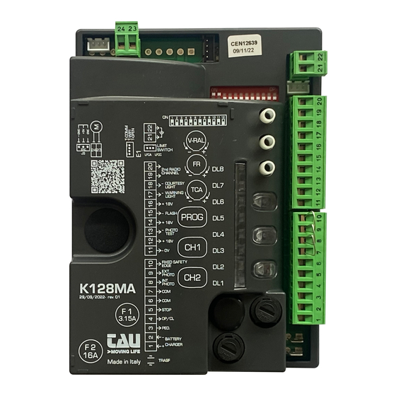 tau K128MA Installation Manual