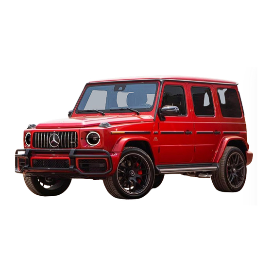 Mercedes-Benz G-Class 2023 Manual