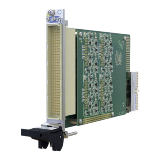 Pickering PXI 40-419 User Manual