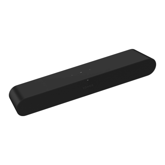 Sonos Ray Manual