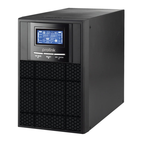 PROLiNK Professional II+ INSPIRE 901-ES Manuals