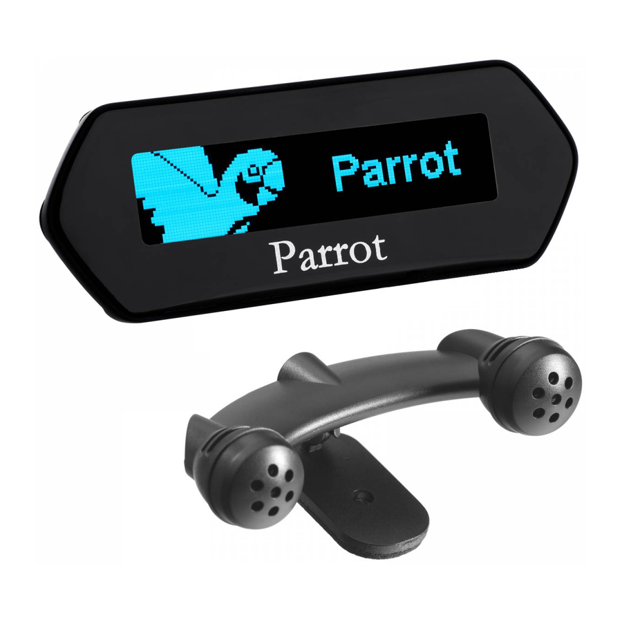 Parrot MKi9100 Manual