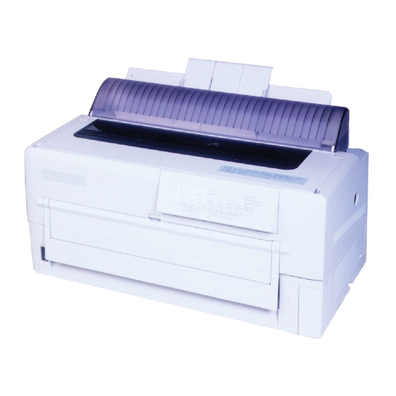 Fujitsu DL6600PRO - DL 6600 Pro B/W Dot-matrix Printer Manuals