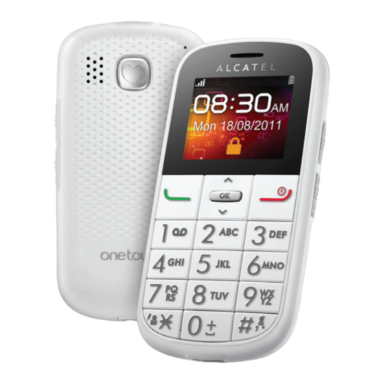 Alcatel One Touch 282 Manuals