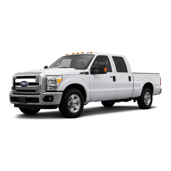 Ford Super Duty Owner's Manual