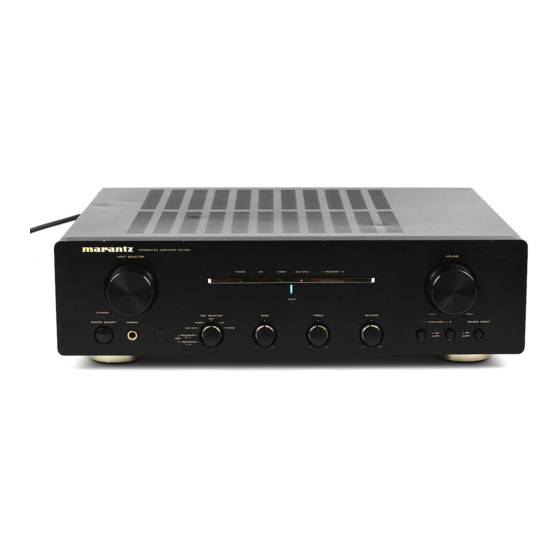 Marantz PM7001 User Manual