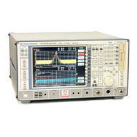 Rohde & Schwarz FSEA20 Operating Manual