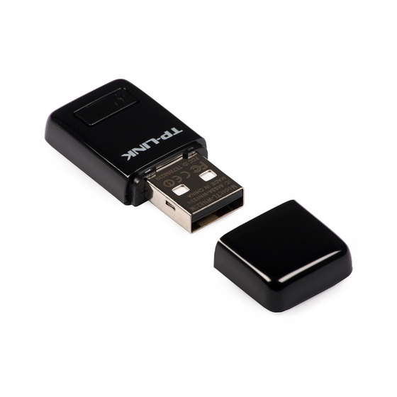 TP-Link TL-WN823N Quick Installation Manual