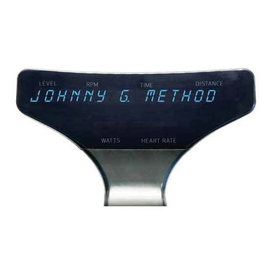 Spirit Johnny G JB950 Console Operation